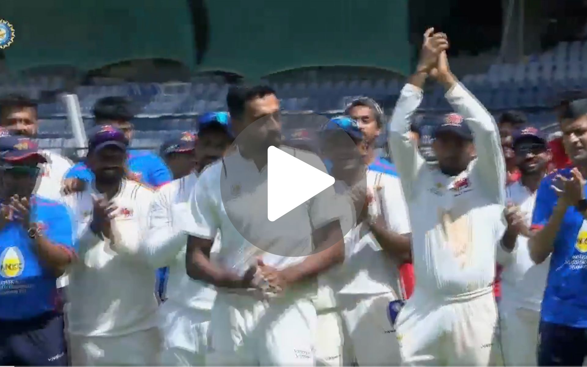 [Watch] MCA Celebrates Dhawal Kulkarni Following Mumbai's Ranji Trophy 2024 Win